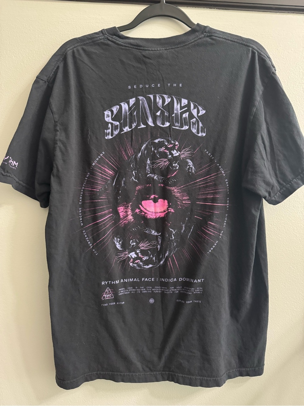 Comfort Colors Vintage Graphic Black Tee "Animal Face" - Picture 2 of 5